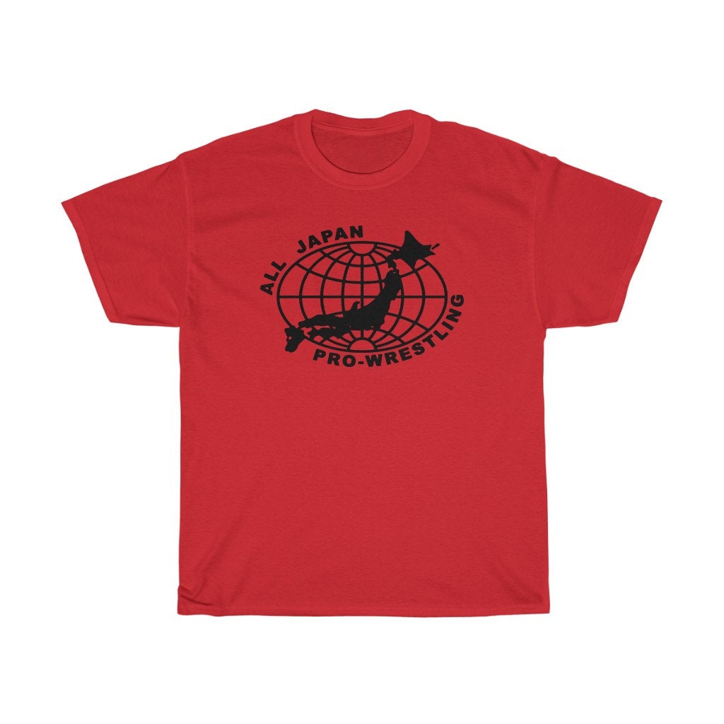 All Japan Pro Wrestling Logo Men's T-shirt Size S to 3XL - Etsy