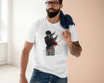 T-shirt Homme Rurouni Kenshin Samurai X Logo Taille S à 3XL