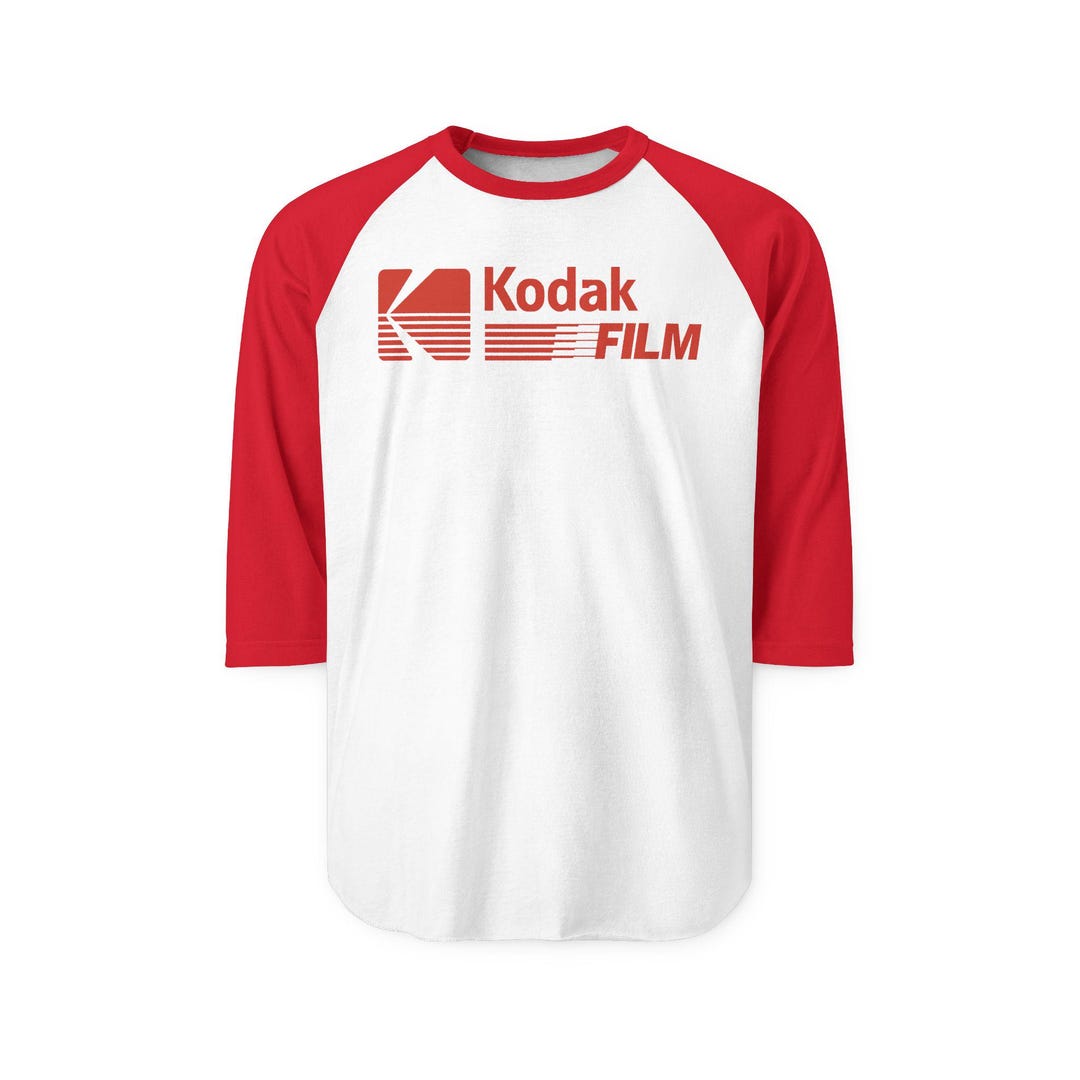Kodak Film Camera Logo Raglan Shirt - Etsy