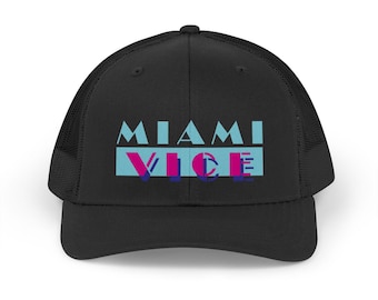 Miami Vice Movie Logo Trucker Hat