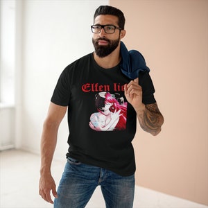 Elfen Lied Manga Serie Horror Anime Männer T-Shirt Größe S bis 3XL