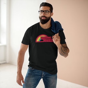 Reading Rainbow Logo Men&#39;s T-shirt Size S to 3XL