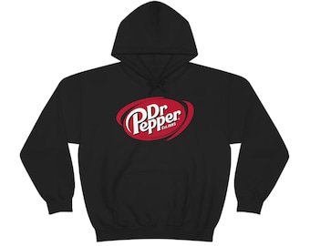 Dr. Pepper Logo Est. 1885 Hoodie Sweatshirt Size S to 3XL