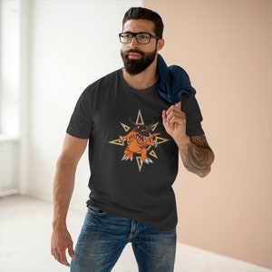 Greymon Crest Logo Digimon Cartoon Heren T-shirt Maat S tot 3XL