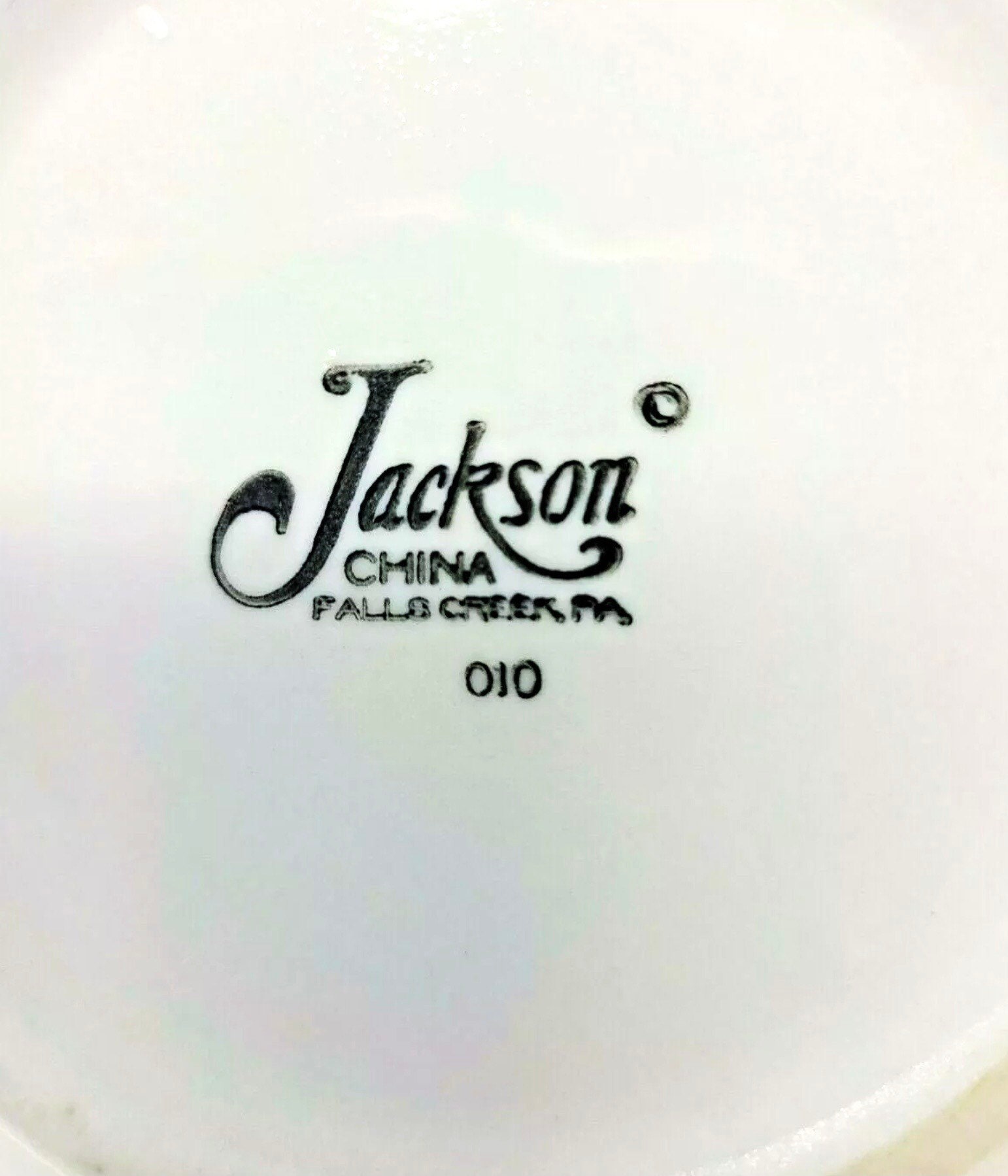 Vintage Jackson China Falls Creek Pa Tetera MCM Etsy