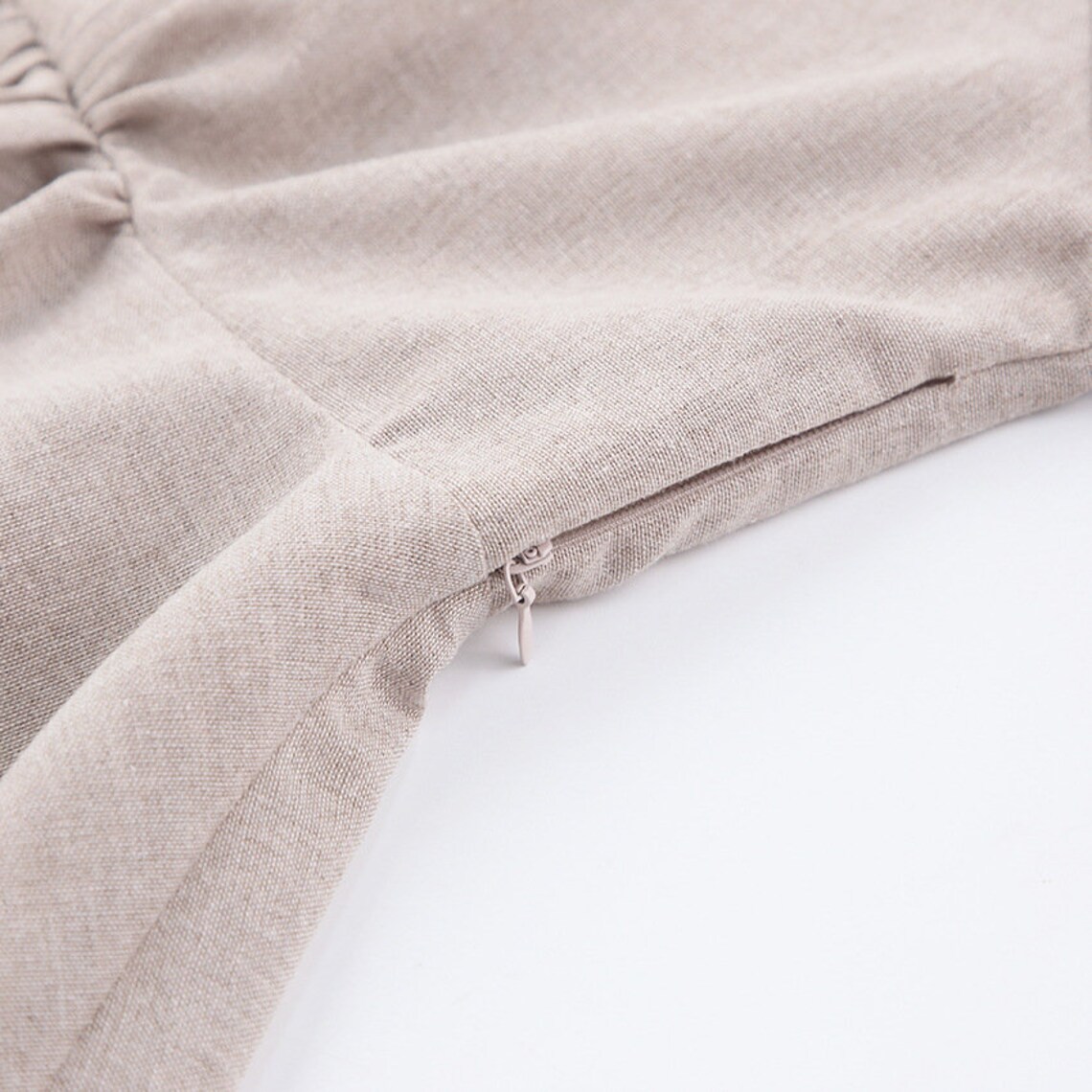 linen backless top