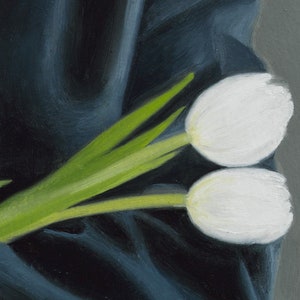 Original Fine Art Print 'Coat, Tulips & Jug' image 3