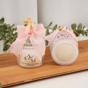 Personalisierte Kerze Geschenk für Hochzeit, Minimalistische Hochzeitsgeschenk, Kerze Gefälligkeiten für besonderen Tag, Hochzeit Souvenir für Gäste, Taufbevorzugungen,