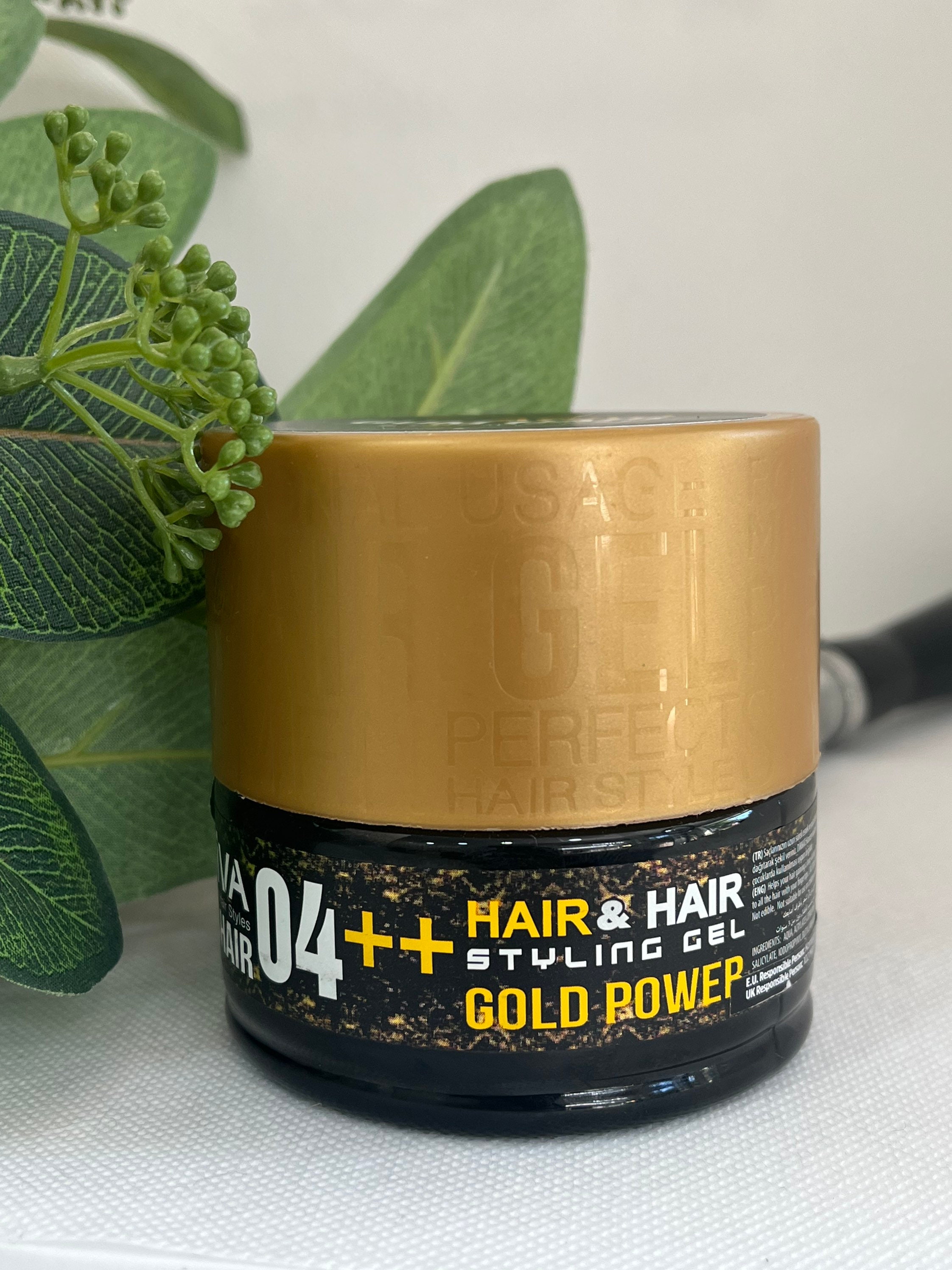 Agiva Gum Hair Styling Gel gold Power - Etsy Agiva Gum Hair Styling Gel gold Power - Etsy