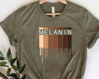 Melanin Shirt,Black Lives Matter Shirt, I Can't Breathe Shirt, Racial Equality Shirt, Juneteenth Shirt, Free-ish Shirt,Human Shirt