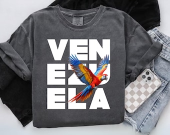 Comfort Colors® Peace For Venezuela Shirt, Venezuelan Pride Shirt, Venezuela Freedom Shirt, Latin Heritage Shirt, Political Protest Shirt