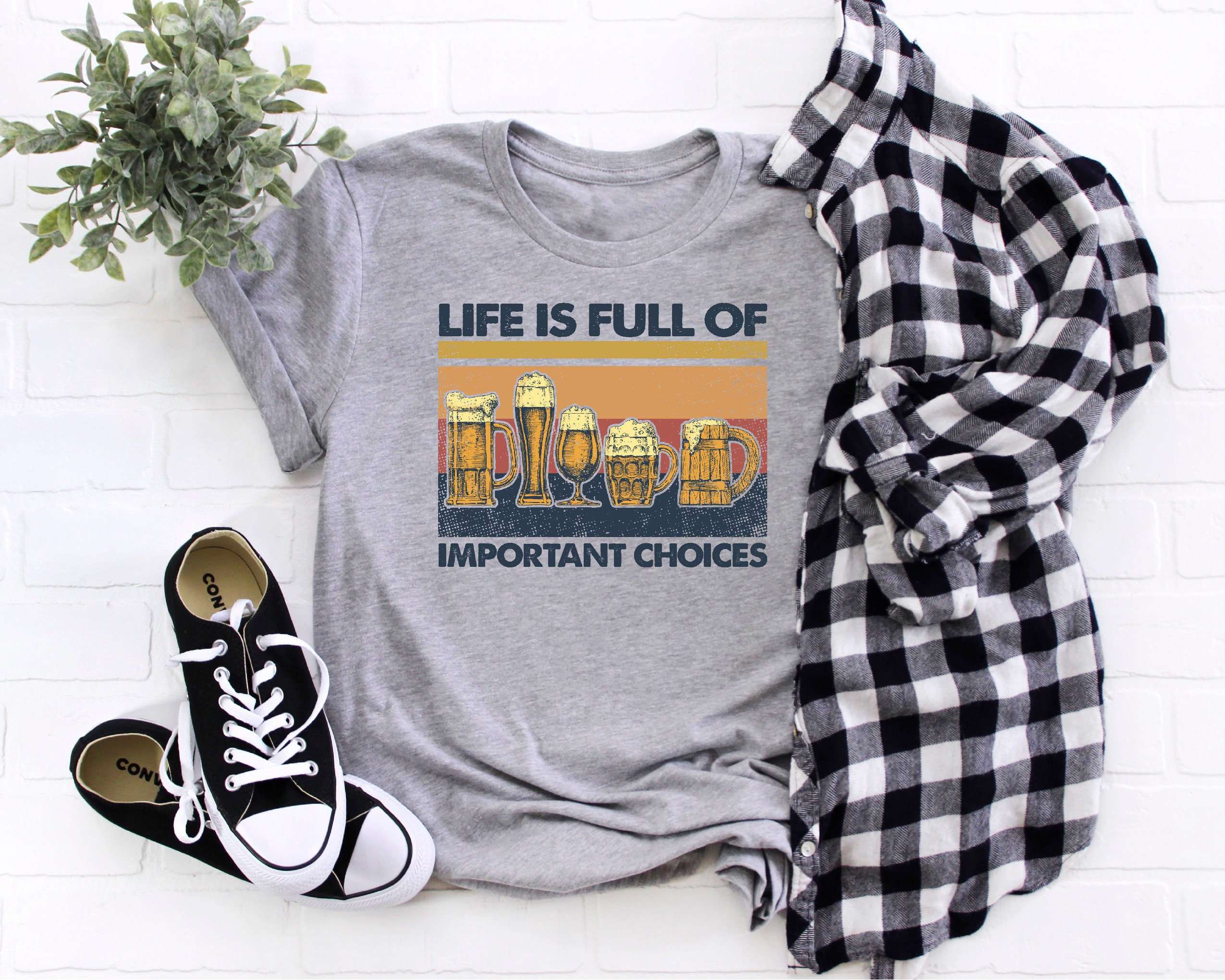 life is full of important choices shirt