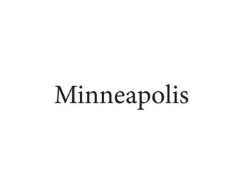 Minneapolis svg