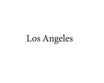 Los Angeles svg