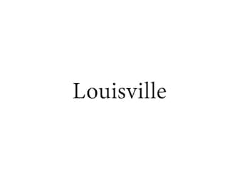 Louisville svg