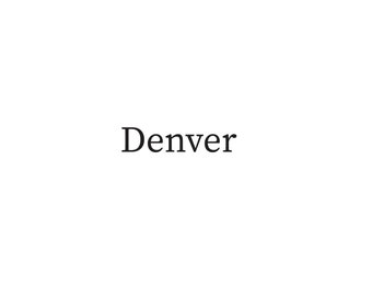 Denver svg