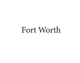 Fort Worth svg