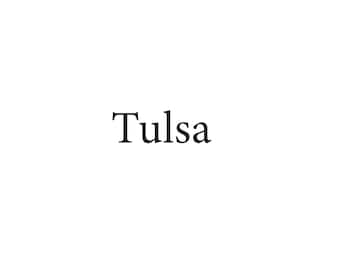 Tulsa svg