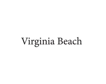 Virginia Beach svg