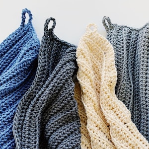 Easy Crochet Dish Towel Pattern (Two Sizes)