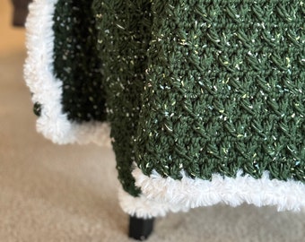 Crochet Blanket Pattern - Crochet Throw Pattern - Crochet Pattern - Intermediate Crochet Blanket Pattern - Palmer Blanket
