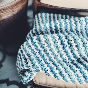 The Isla Throw - Tunisian Crochet Throw Pattern - Tunisian Crochet Blanket Pattern - Tunisian Crochet Pattern - Crochet Blanket Pattern