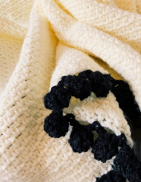 Easy Crochet Blanket Pattern Crochet Throw Pattern Crochet Pattern Large  Crochet Blanket Pattern the Kara Blanket 