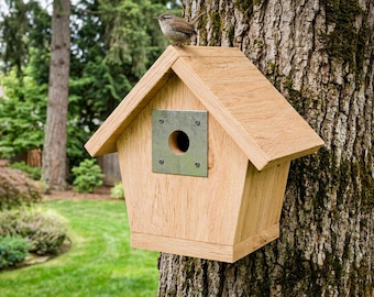 Small Birdhouse Plans, DIY Wren House PDF