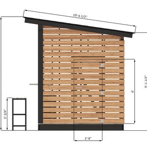 DIY Modern Outdoor Bar Plans Digital PDF Download - Etsy