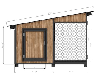 木製犬小屋のDIY設計図（PDF） - Etsy 日本