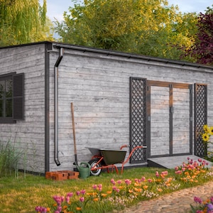 Shed Plans 12x24 DIY Lean to Garden Shed