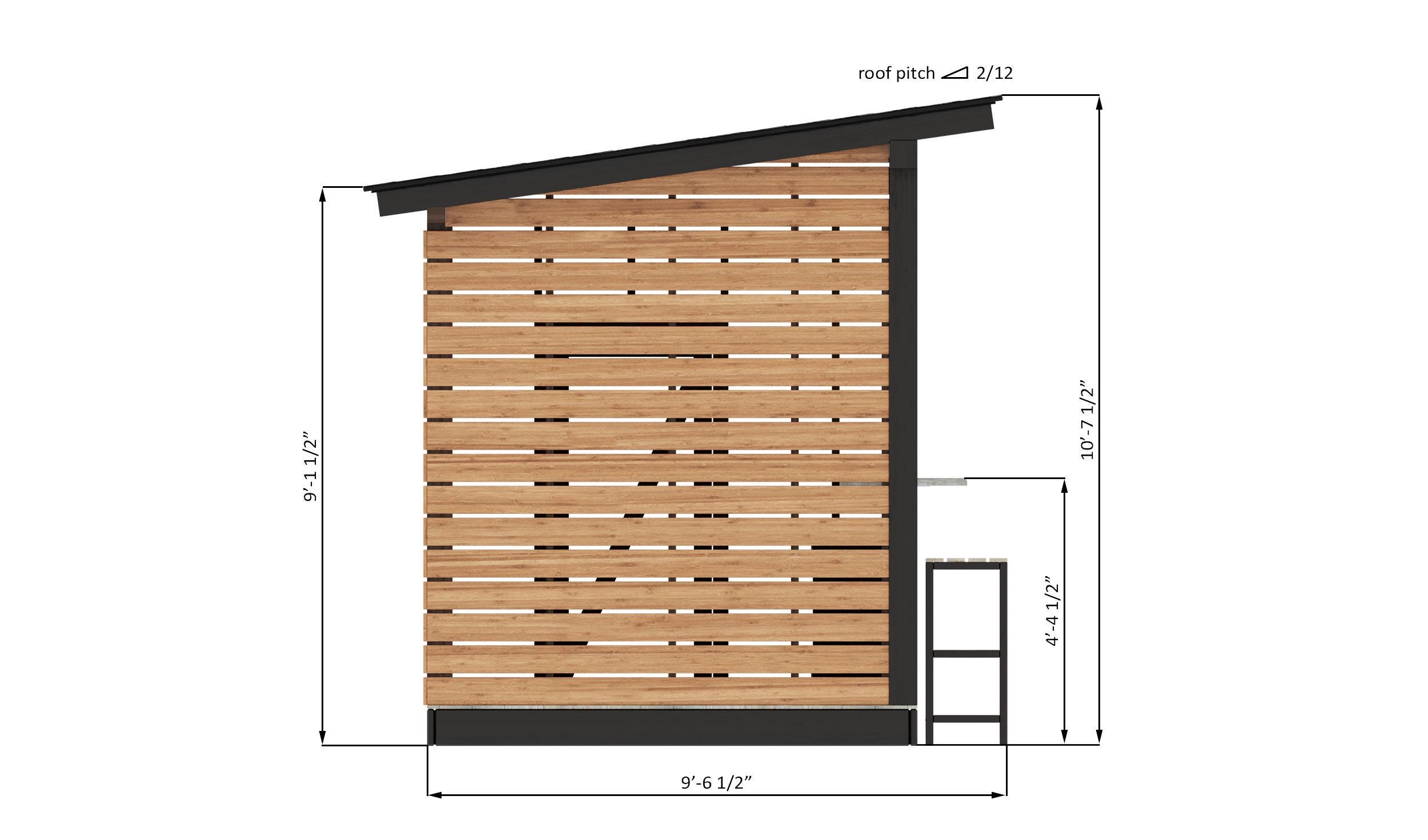 DIY Modern Outdoor Bar Plans Digital PDF Download - Etsy