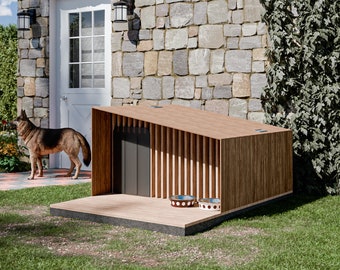 DIY 4x6 Wooden Kennel Plans PDF