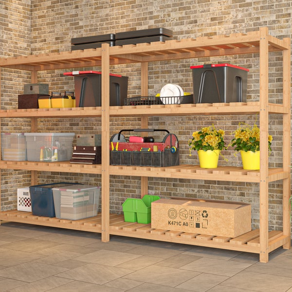 10x2 Garage Shelving Unit Plans (PDF)