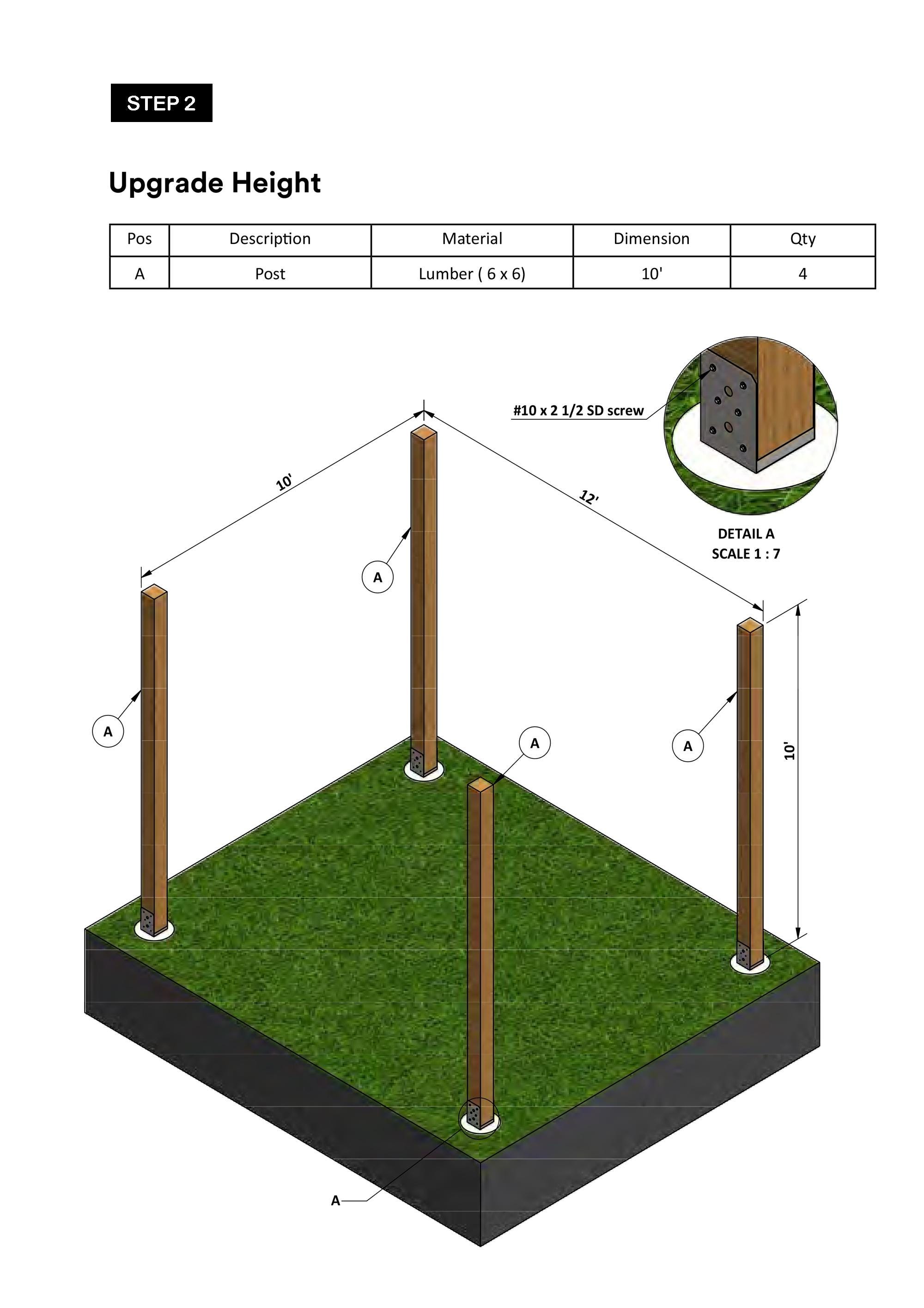 10x12 Modern Rustic Garden Gazebo Plans - Etsy