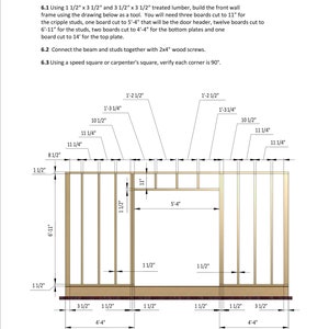 10x14 wooden gable storage shed wall framing