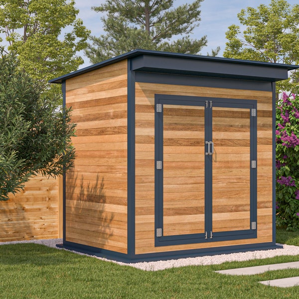 6x8 Shed Plan For Lean To Backyard Shed