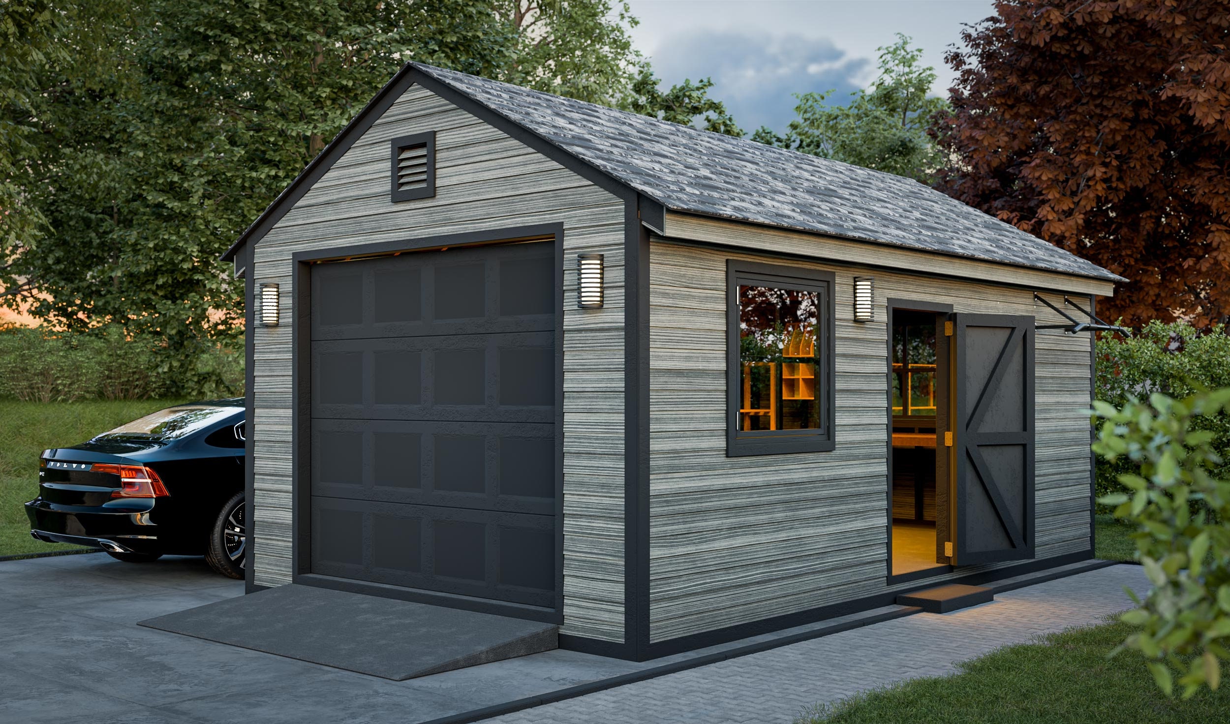 Garage Overhang Plans - Etsy, image size:2500x1471