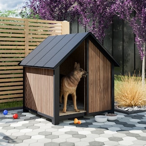 DIY Dog House Step by Step Plans