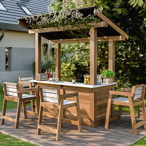 DIY Terrasse Bar Pläne Digitaler PDF Download