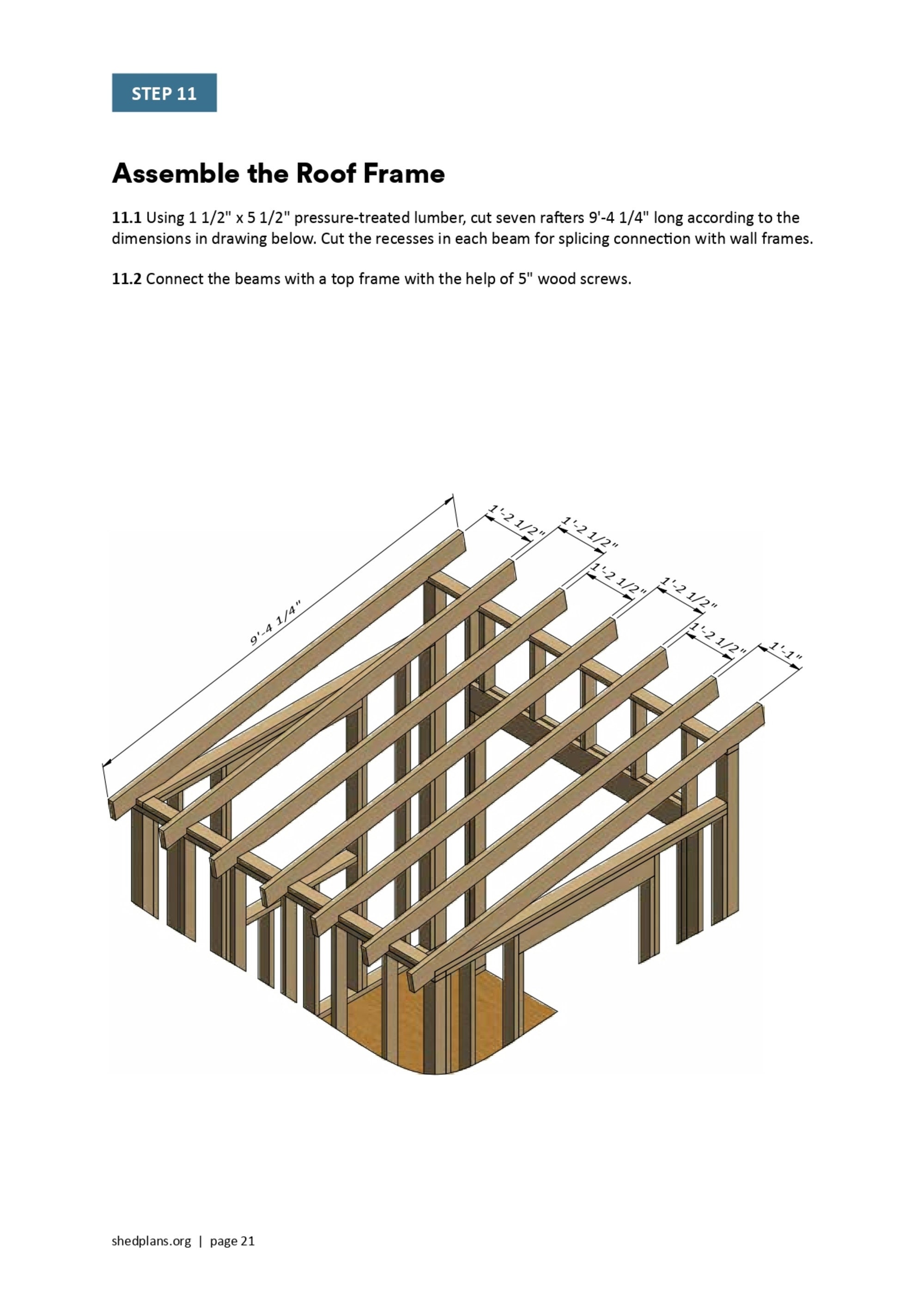 8x8 Shed Plans DIY Lean to Garden Shed PDF - Etsy