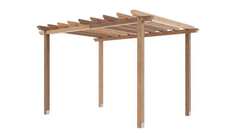 12x16 canopy pergola side view