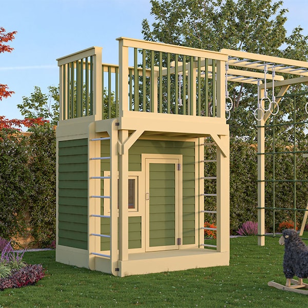 6x14 DIY Playhouse Plans PDF