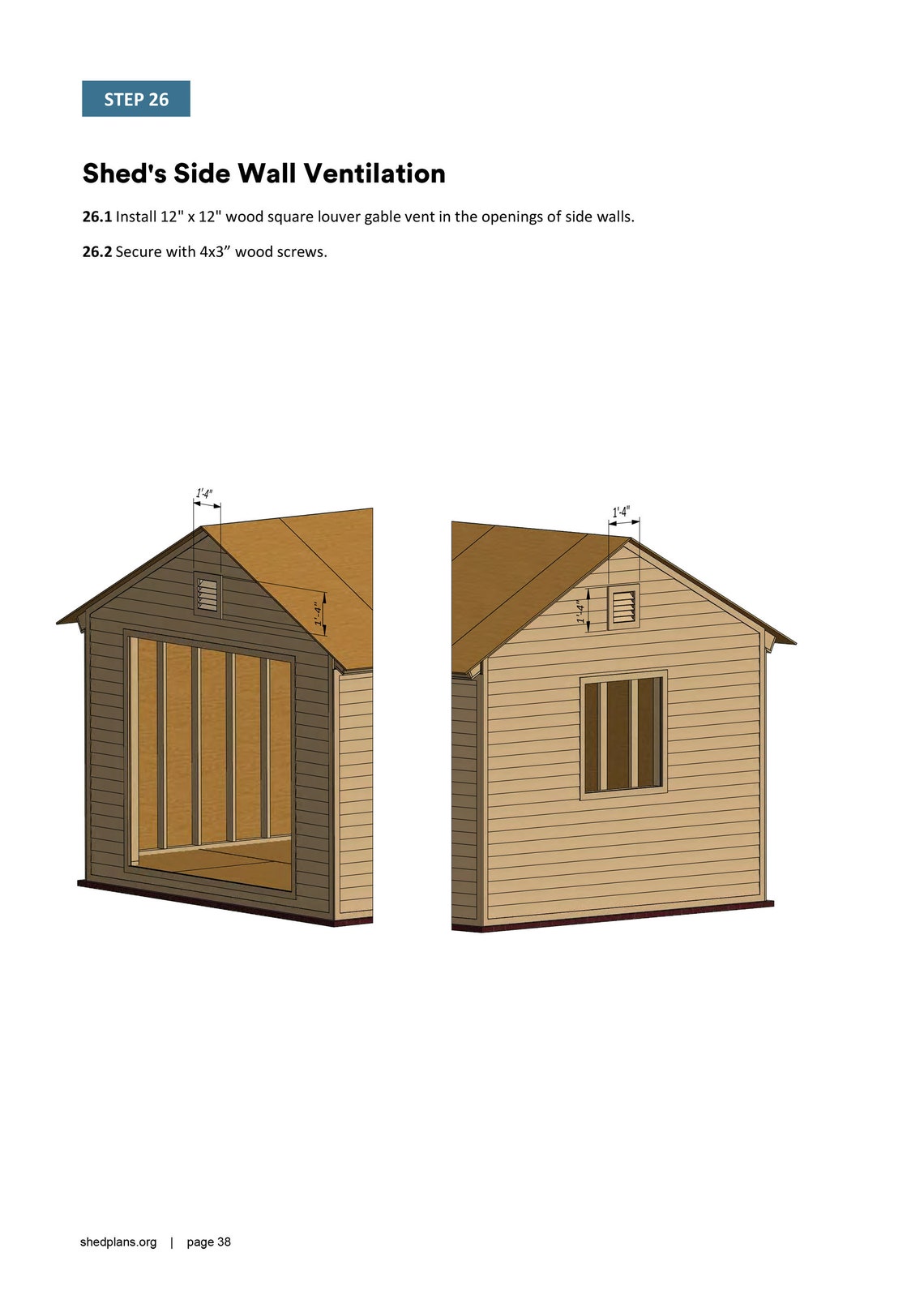 Shed Plans 12x16 DIY Garage Shed PDF Etsy