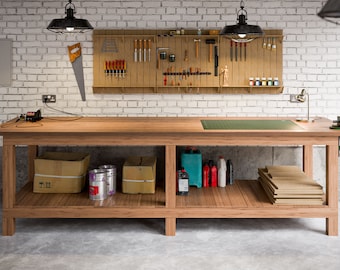 10x3 DIY Heavy Duty Workbench Plans Digital PDF Download