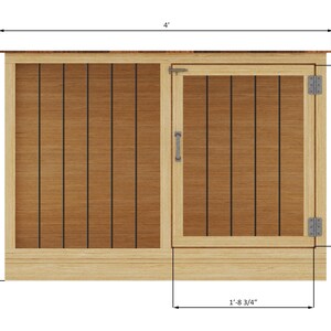 Image showcasing DIY Wooden Dog Crate Plans PDF - Etsy