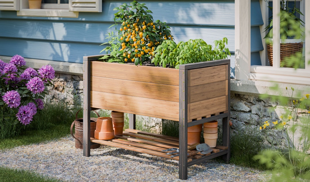 DIY Raised Garden Planters Plans (digital Download PDF) - Etsy