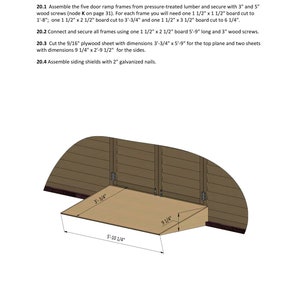 12x16 lean to garden shed door ramp installation