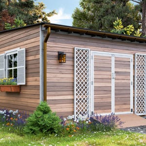 12x16 lean to garden shed design