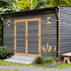 Shed Plans 8x12 DIY Lean to Modern Storage Shed PDF
